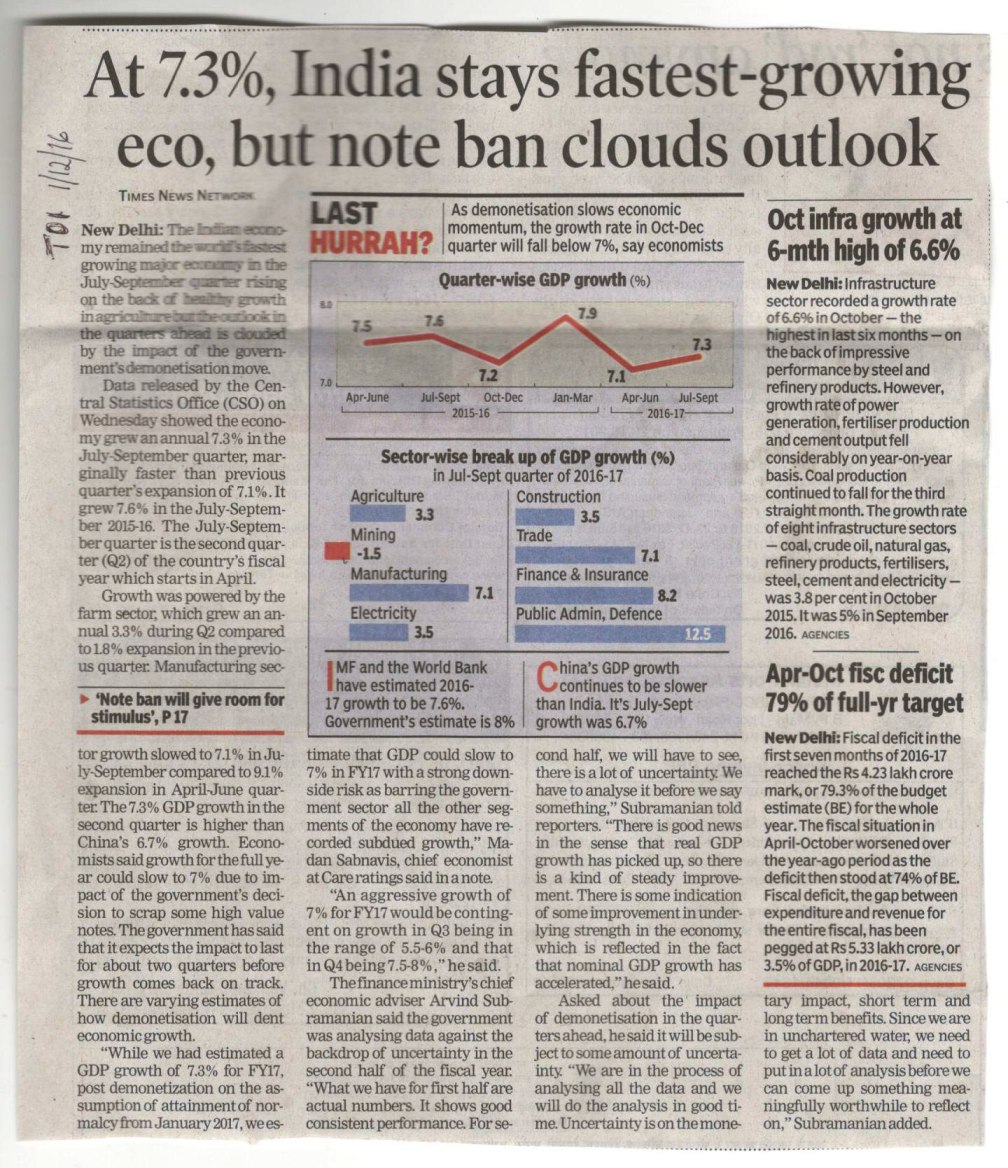 India faster growing