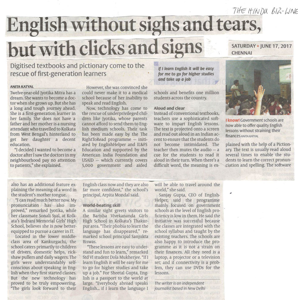 English without sighs