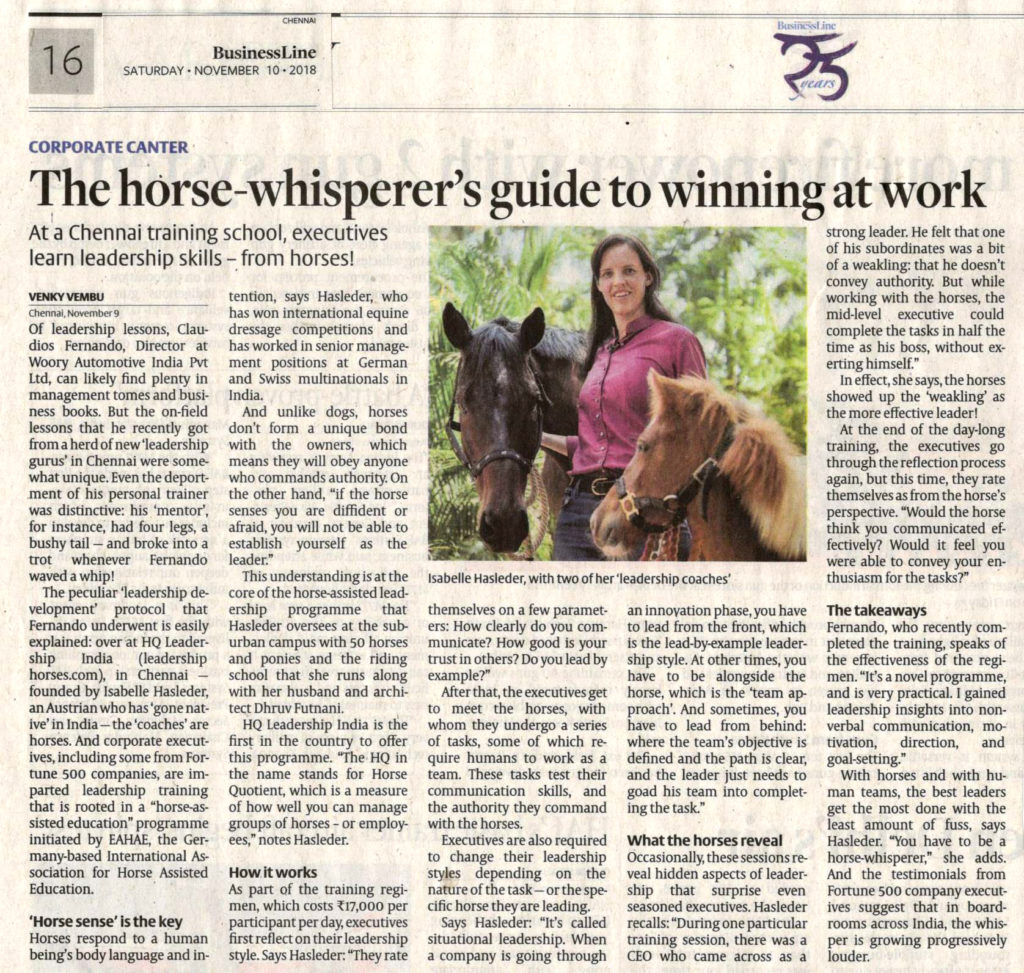 The horse whisperer's guide to winning at work » BBG South