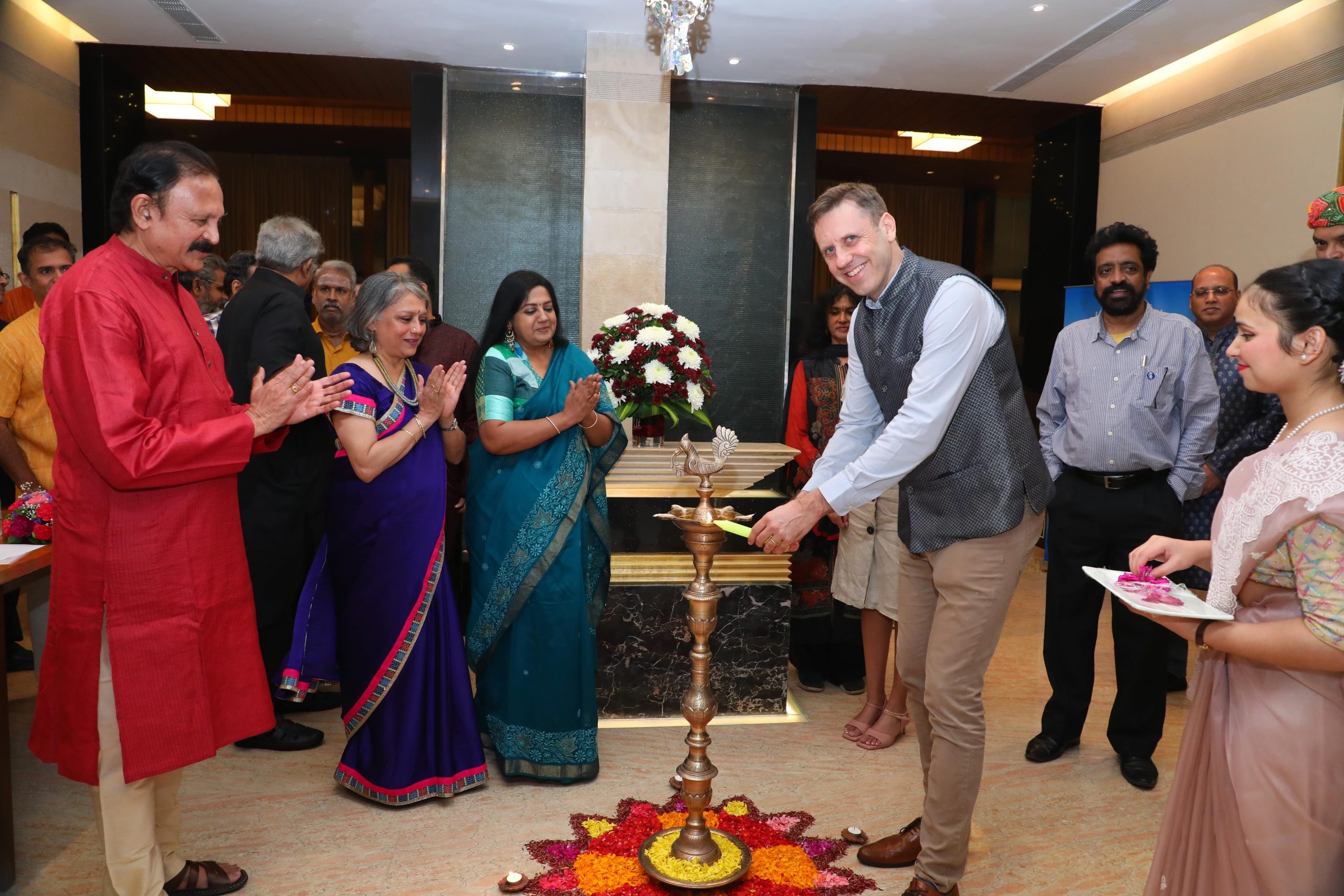 Lighting of the Lamp at the Diwali 2023 Celebration